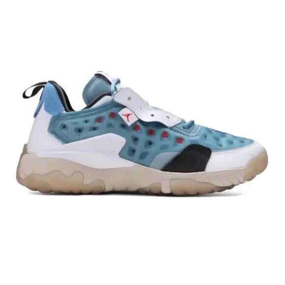 Nike Jordan Delta 2 Cerulean Sneakers Shoes Basketball University Red Blue - Picture 12 of 12